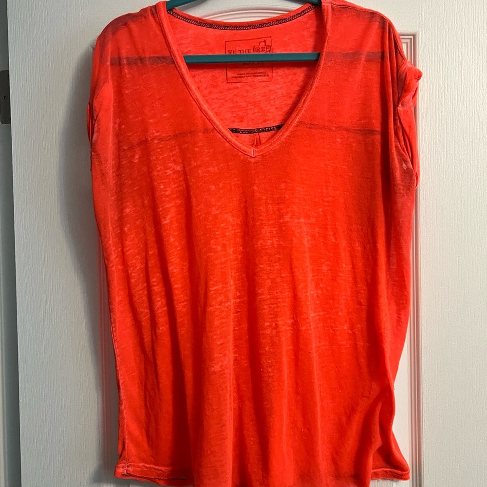 Free People Oversize Tee